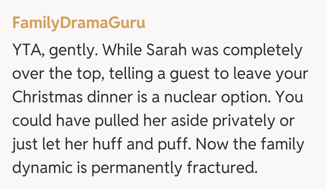 Comentariu de la FamilyDramaGuru