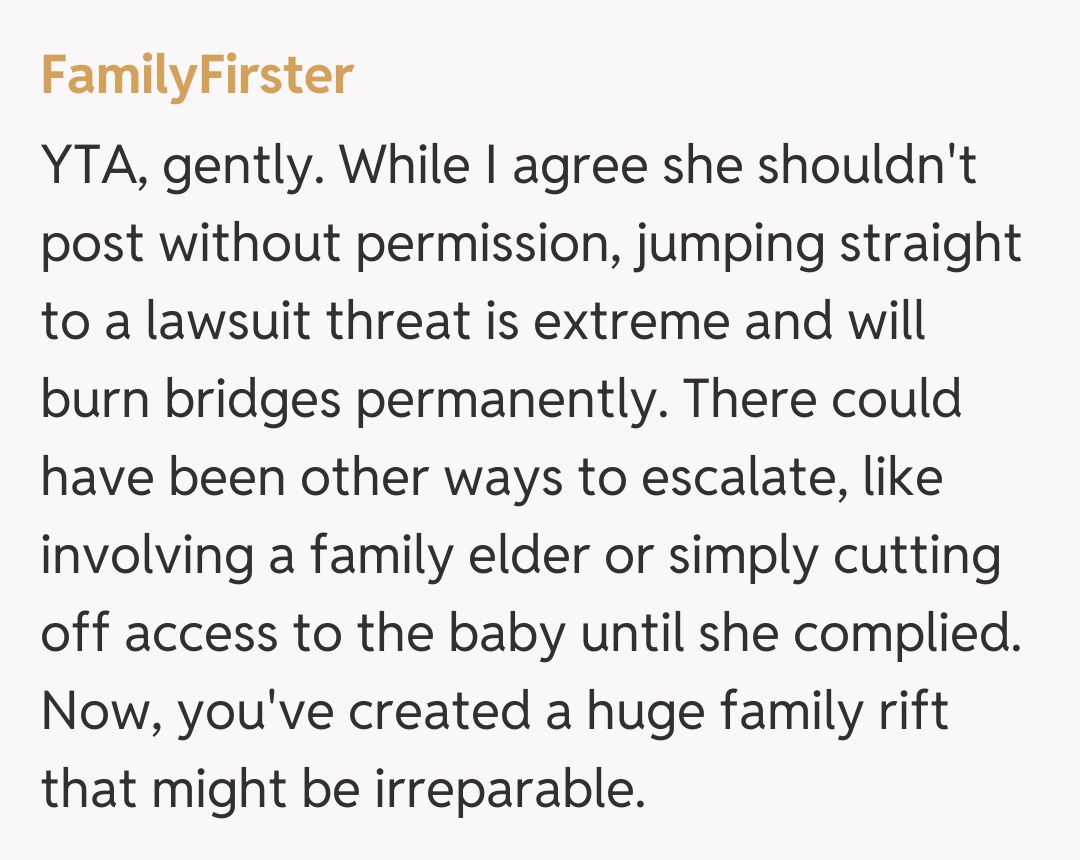 Comentariu de la FamilyFirster