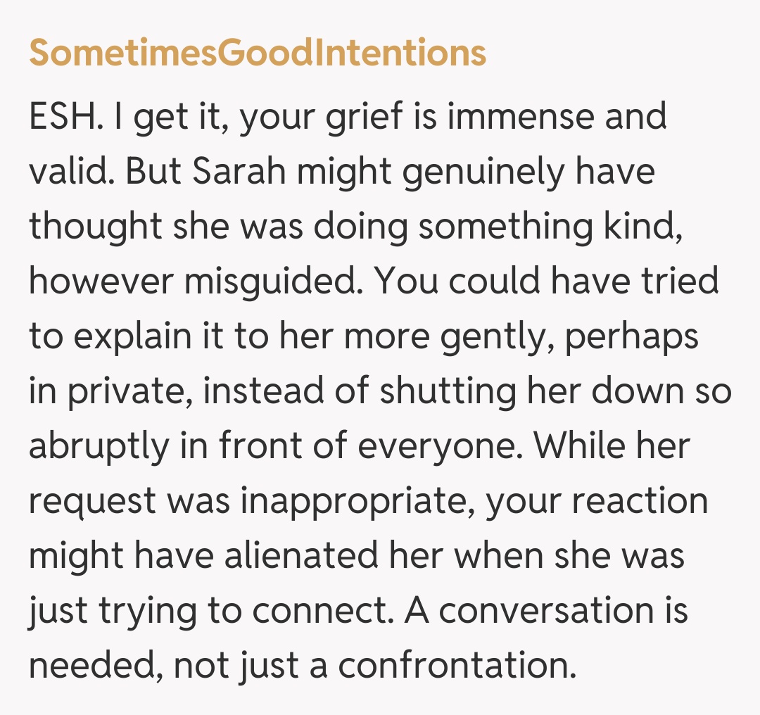 Comentariu de la SometimesGoodIntentions