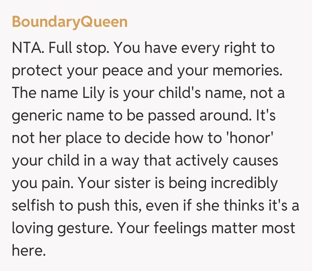 Comentariu de la BoundaryQueen