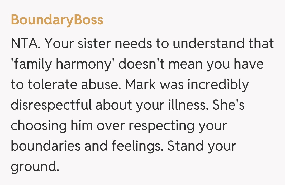 Comentariu de la BoundaryBoss