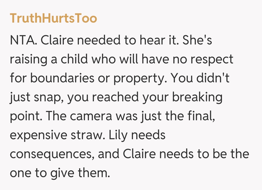 Comentariu de la TruthHurtsToo