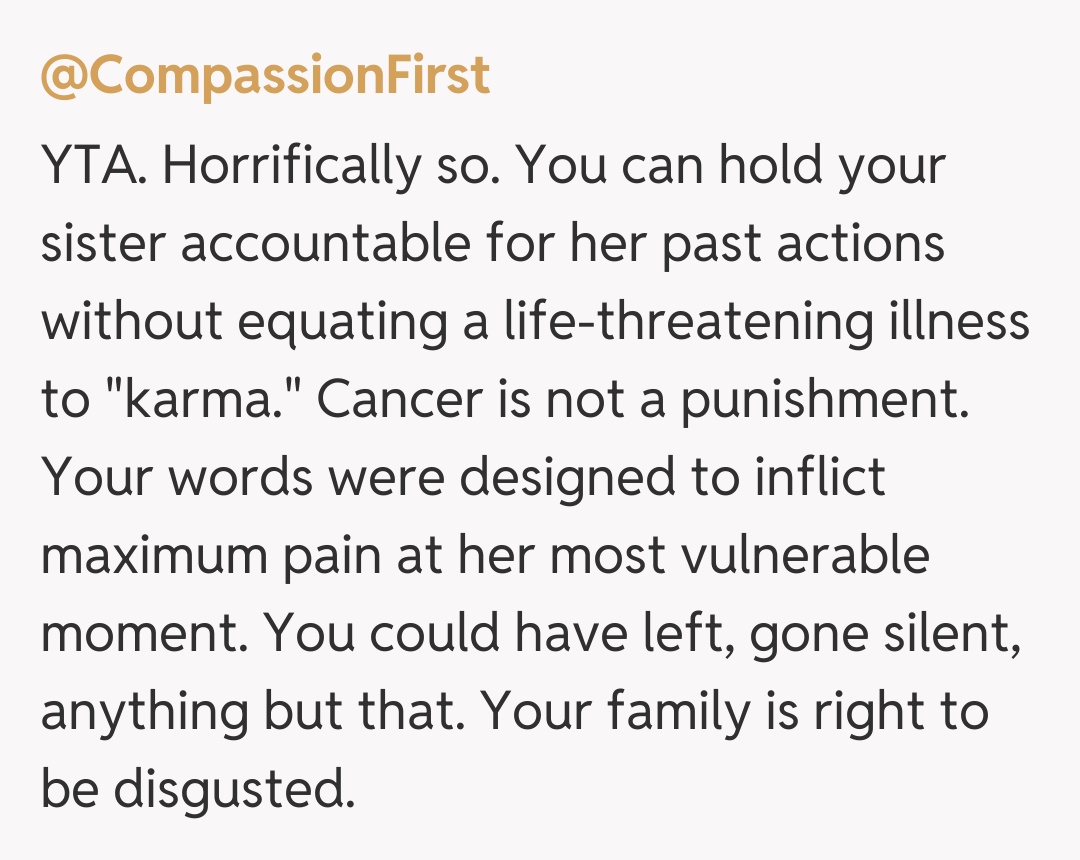 Comentariu de la @CompassionFirst