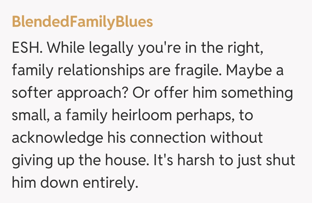 Comentariu de la BlendedFamilyBlues