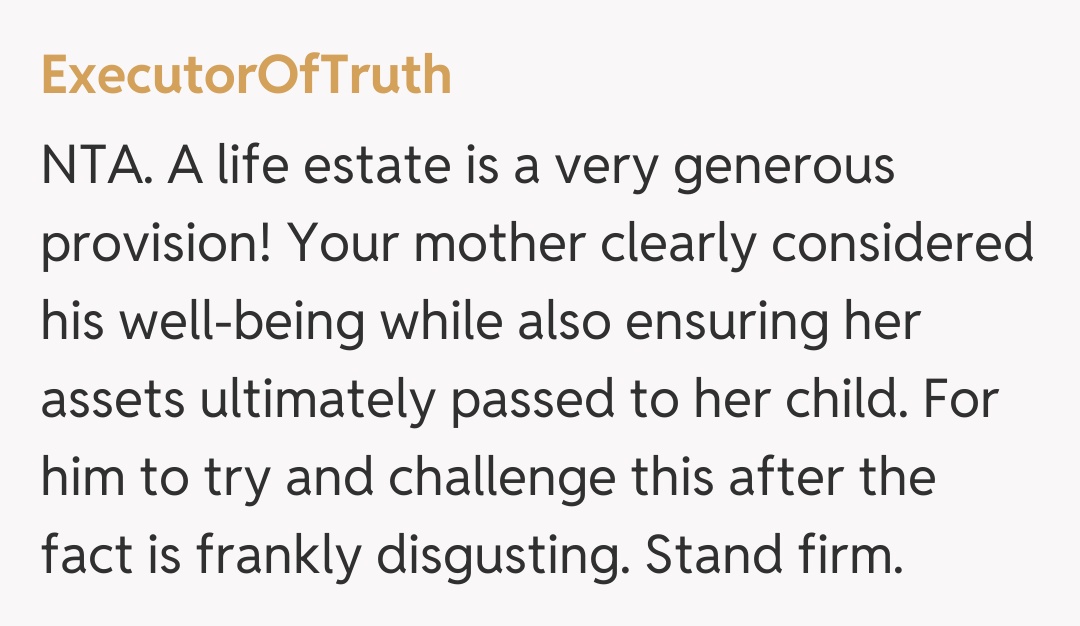 Comentariu de la ExecutorOfTruth