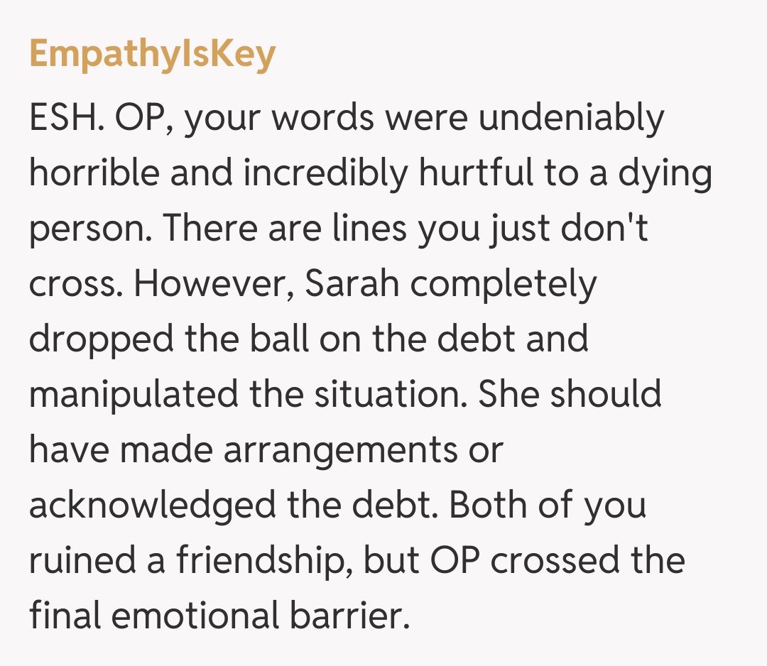 Comentariu de la EmpathyIsKey