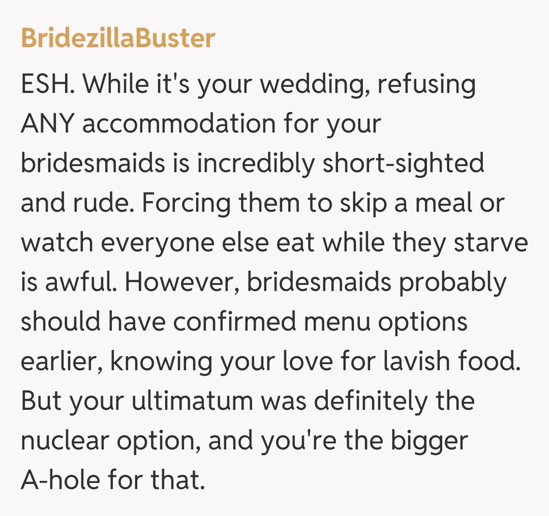 Comentariu de la BridezillaBuster