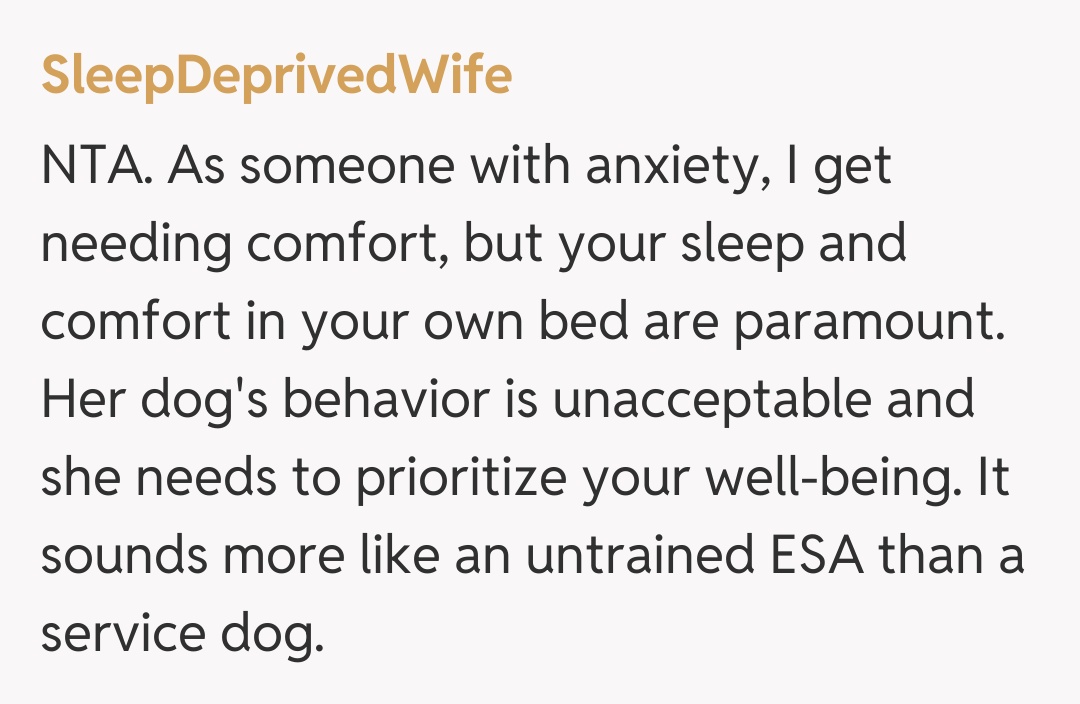 Comentariu de la SleepDeprivedWife