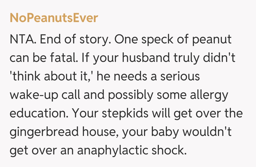 Comentariu de la NoPeanutsEver