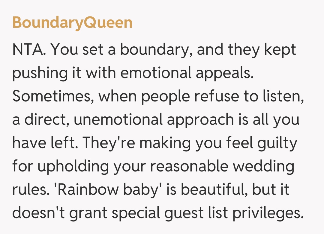 Comentariu de la BoundaryQueen