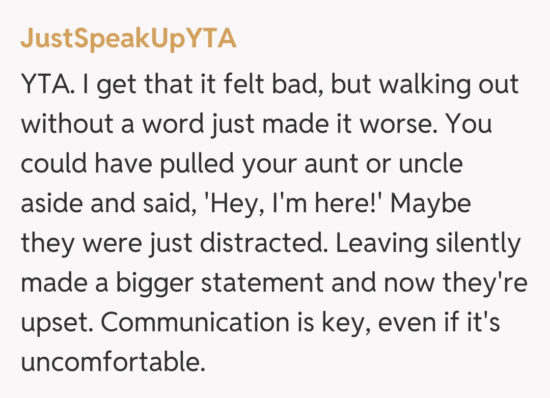 Comentariu de la JustSpeakUpYTA