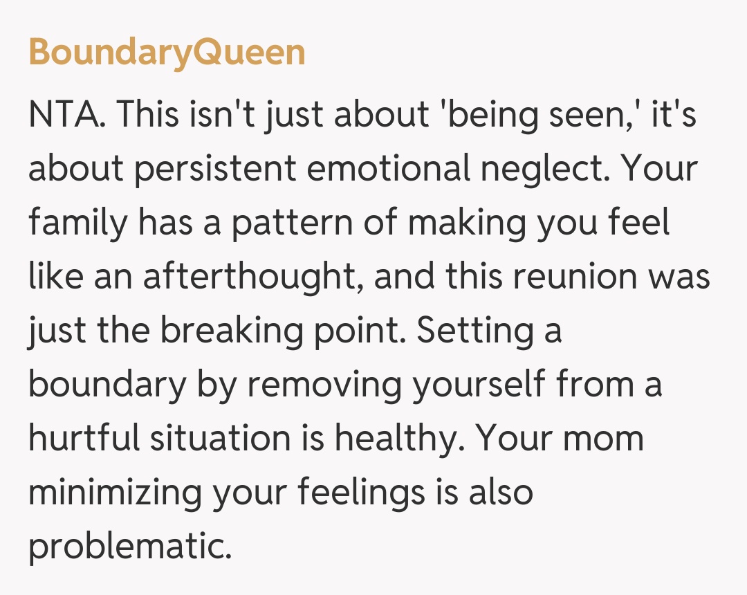 Comentariu de la BoundaryQueen