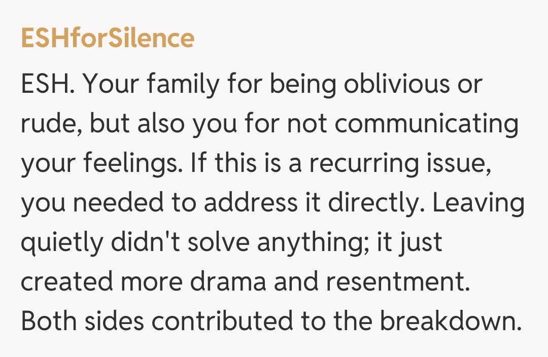 Comentariu de la ESHforSilence