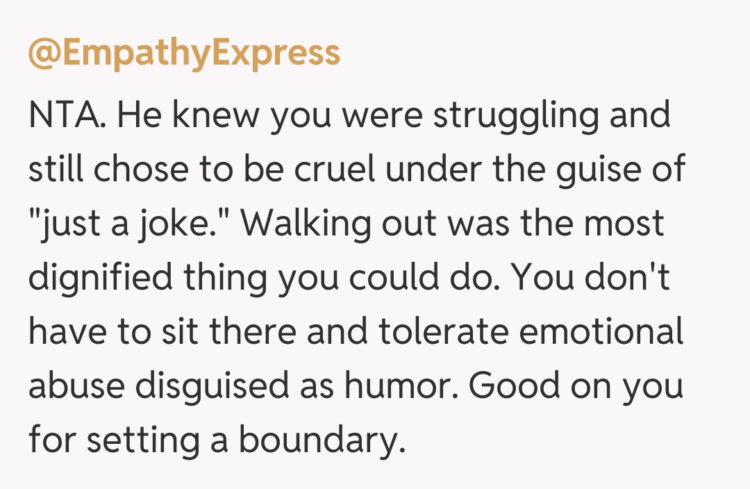 Comentariu de la @EmpathyExpress