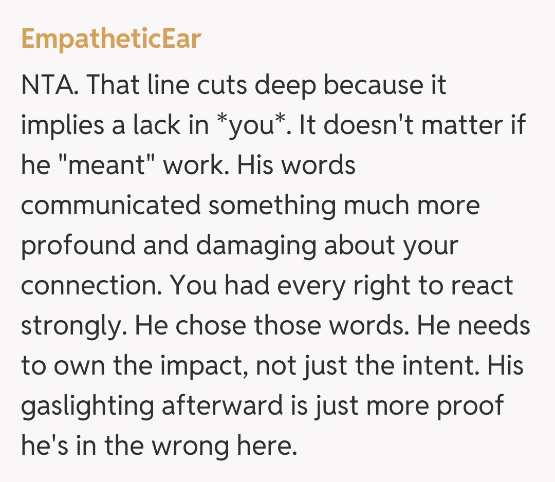 Comentariu de la EmpatheticEar