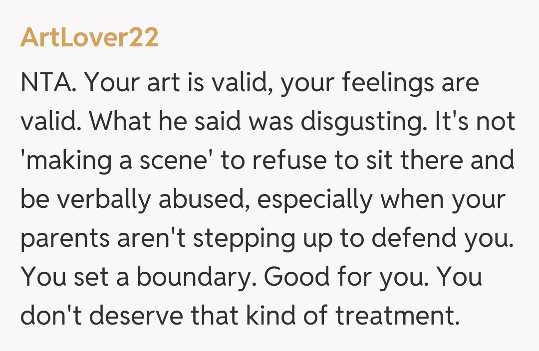 Comentariu de la ArtLover22