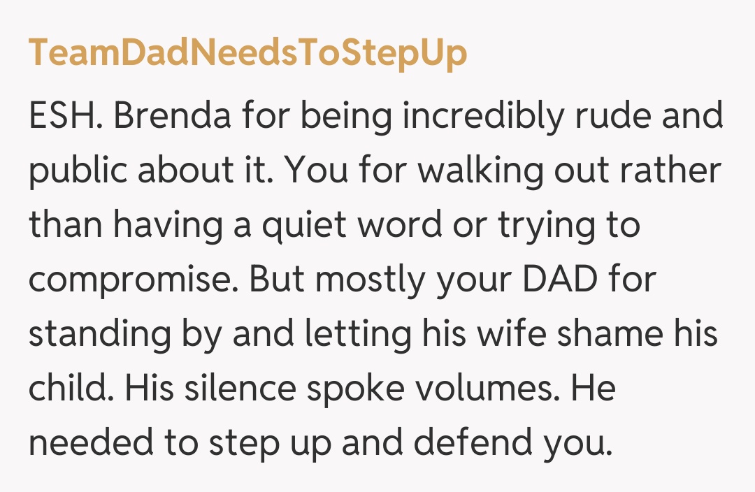 Comentariu de la TeamDadNeedsToStepUp