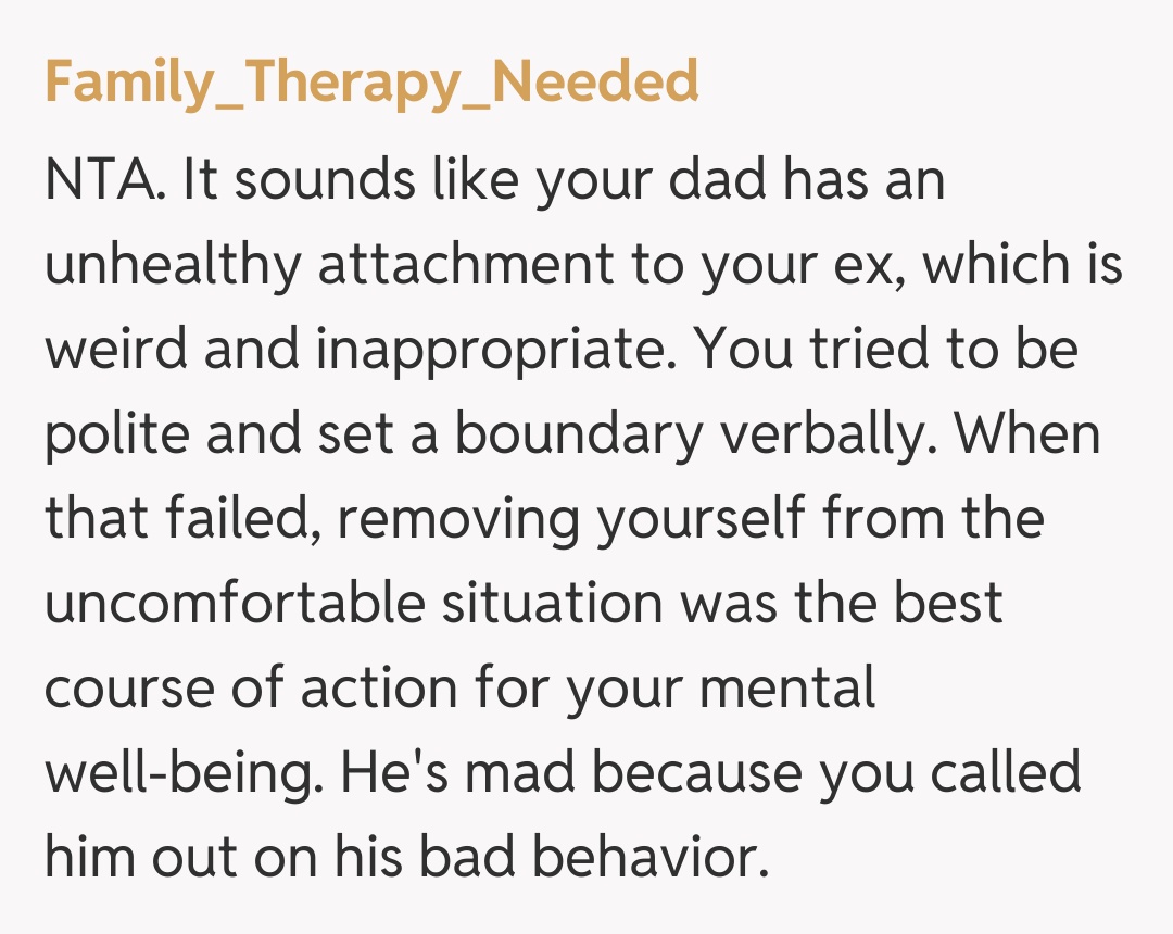 Comentariu de la Family_Therapy_Needed