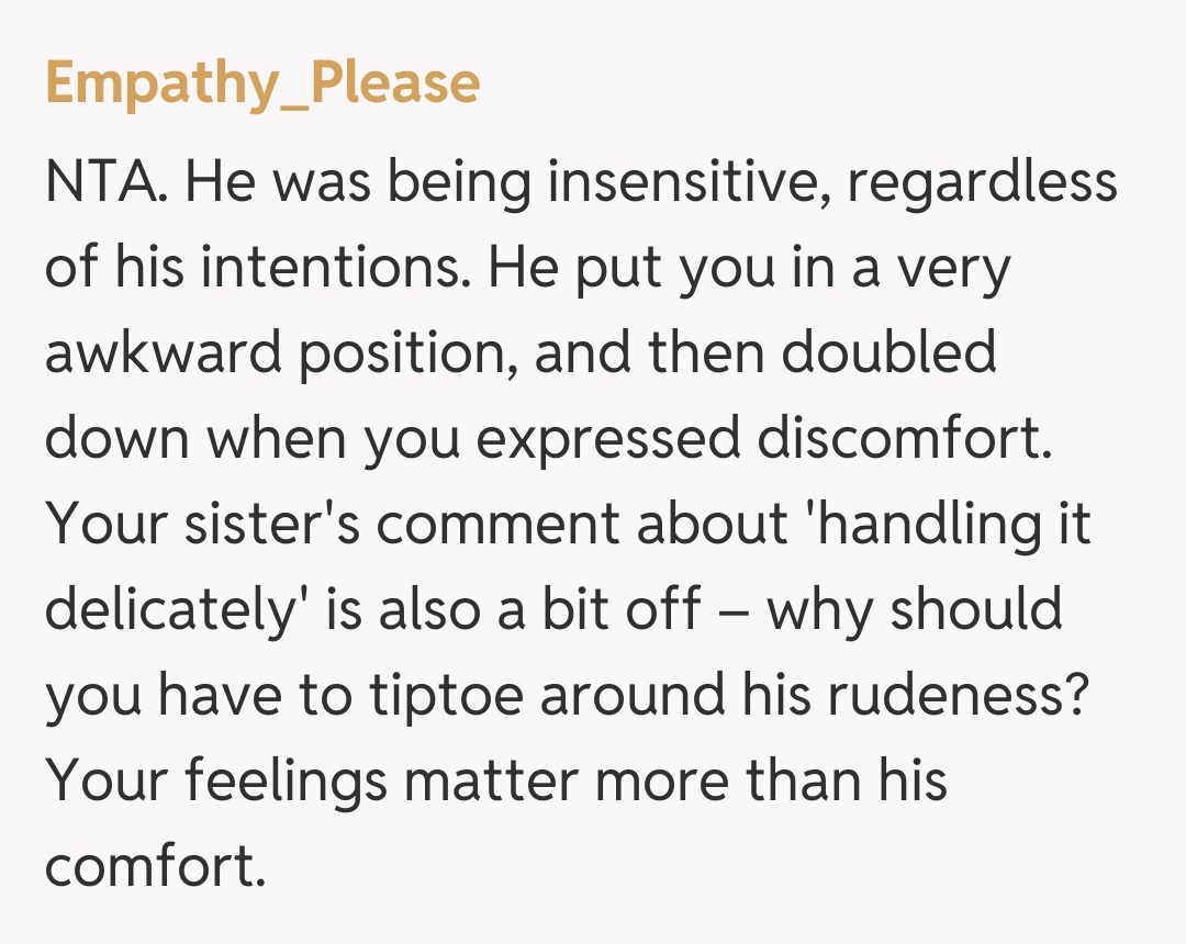 Comentariu de la Empathy_Please