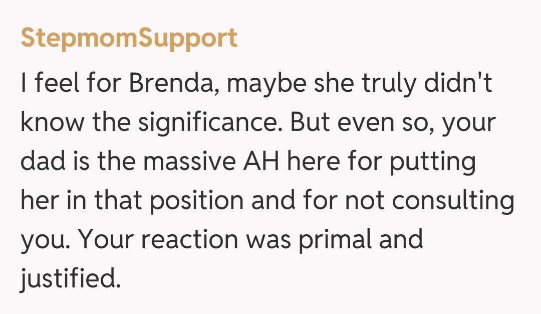 Comentariu de la StepmomSupport