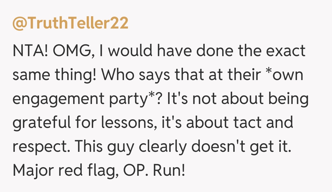 Comentariu de la @TruthTeller22