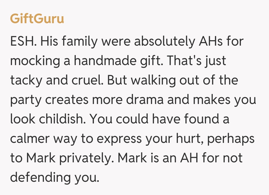 Comentariu de la GiftGuru