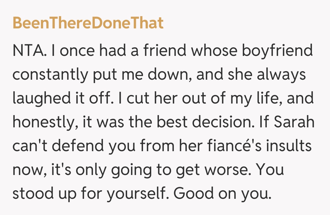 Comentariu de la BeenThereDoneThat