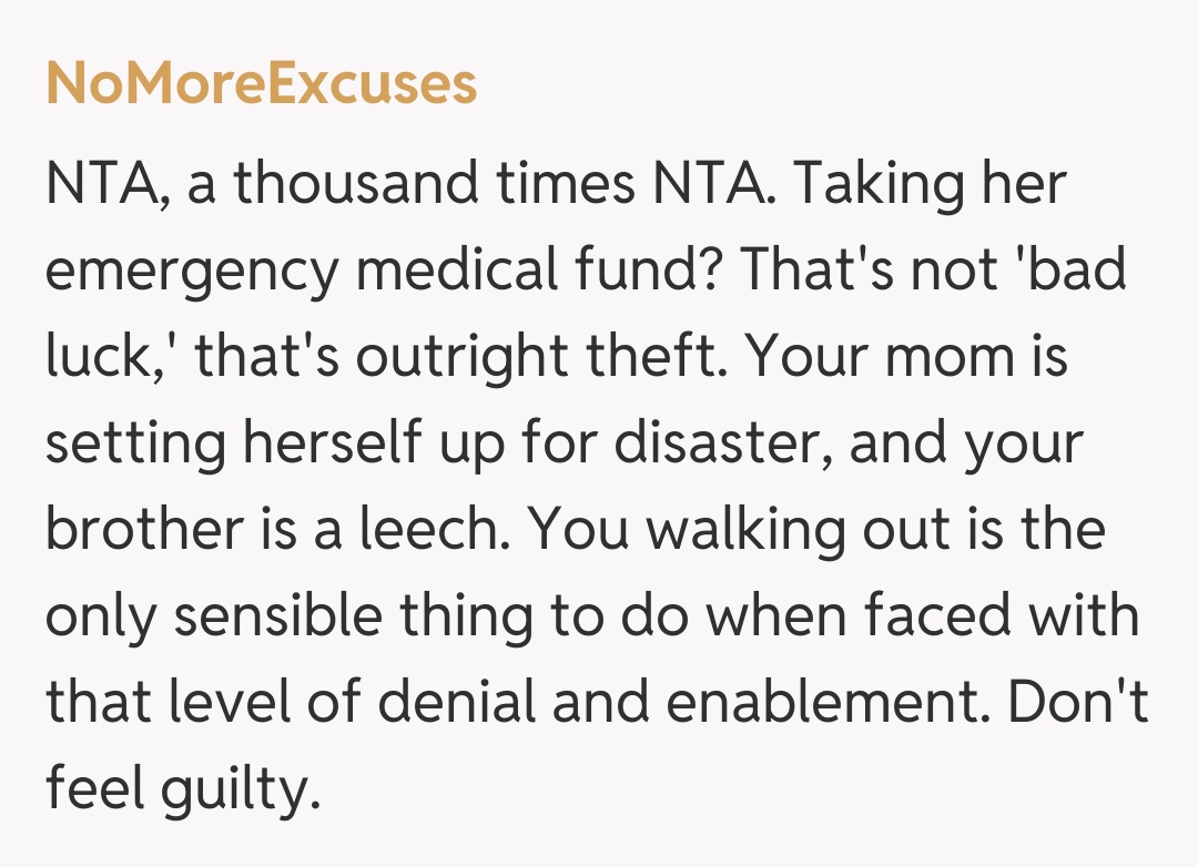 Comentariu de la NoMoreExcuses