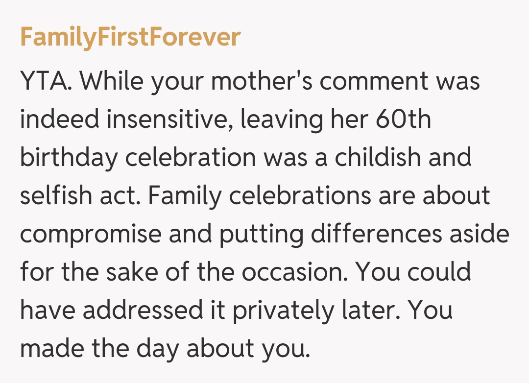 Comentariu de la FamilyFirstForever