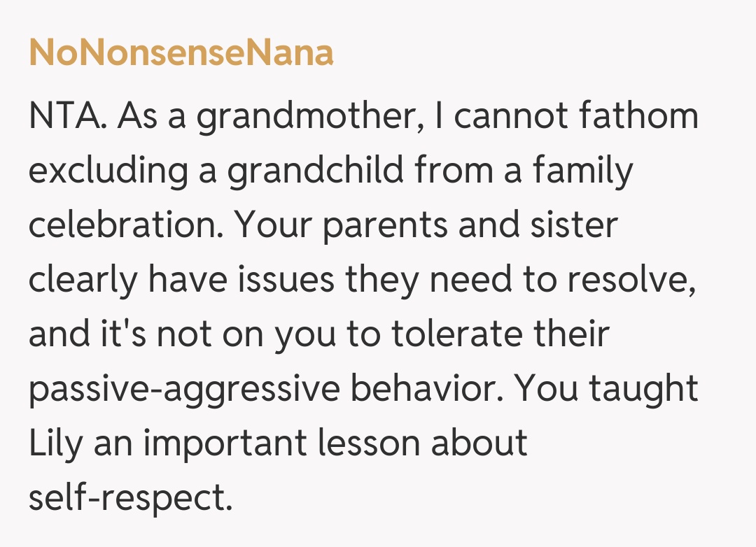 Comentariu de la NoNonsenseNana