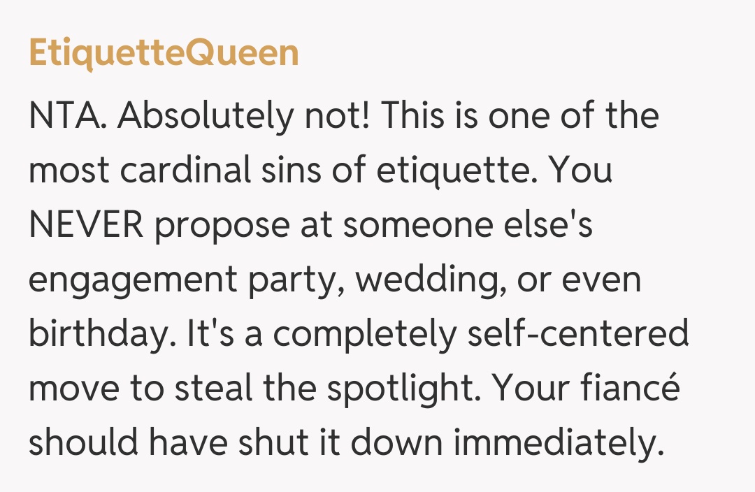Comentariu de la EtiquetteQueen