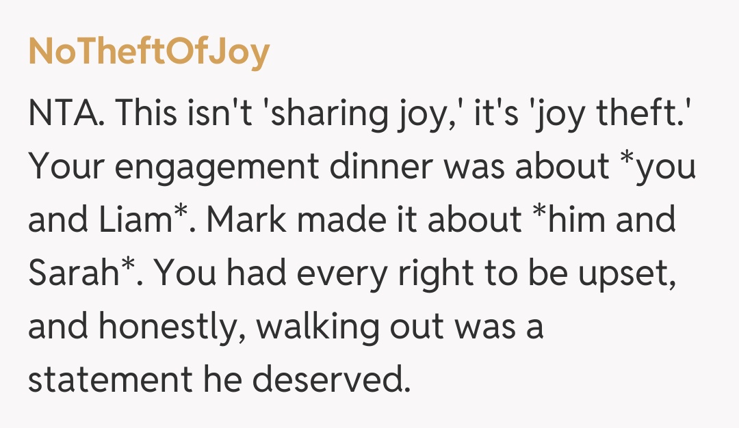 Comentariu de la NoTheftOfJoy