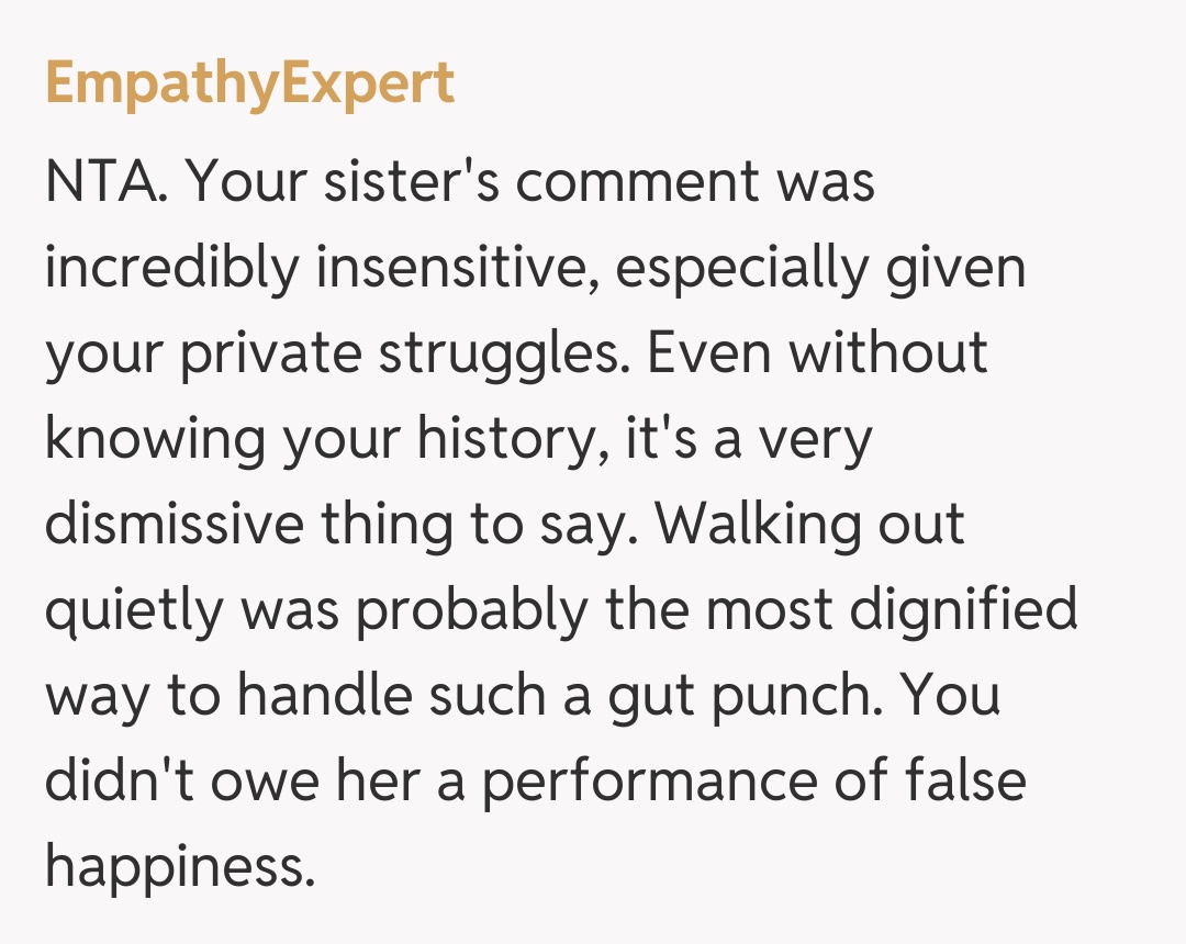 Comentariu de la EmpathyExpert