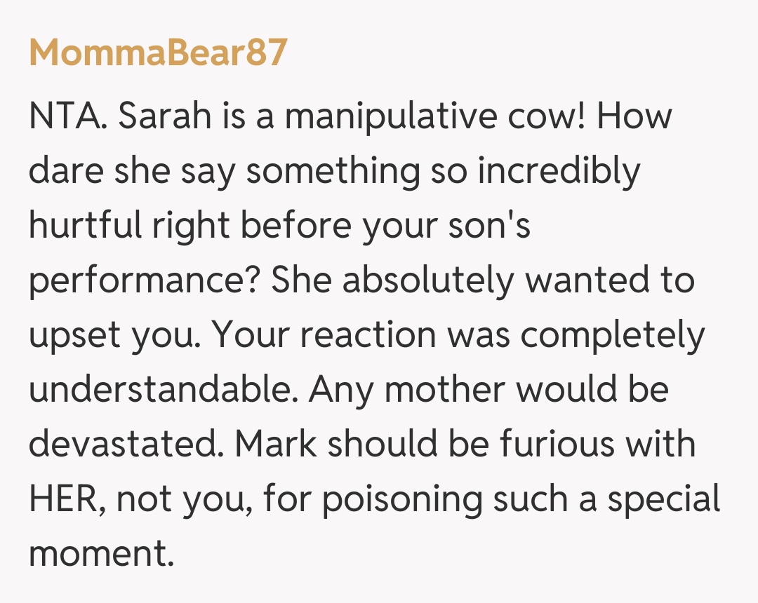 Comentariu de la MommaBear87