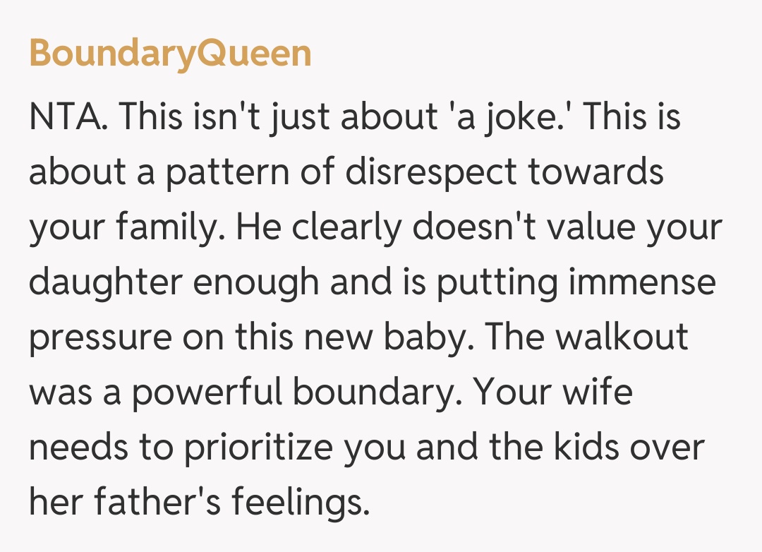 Comentariu de la BoundaryQueen