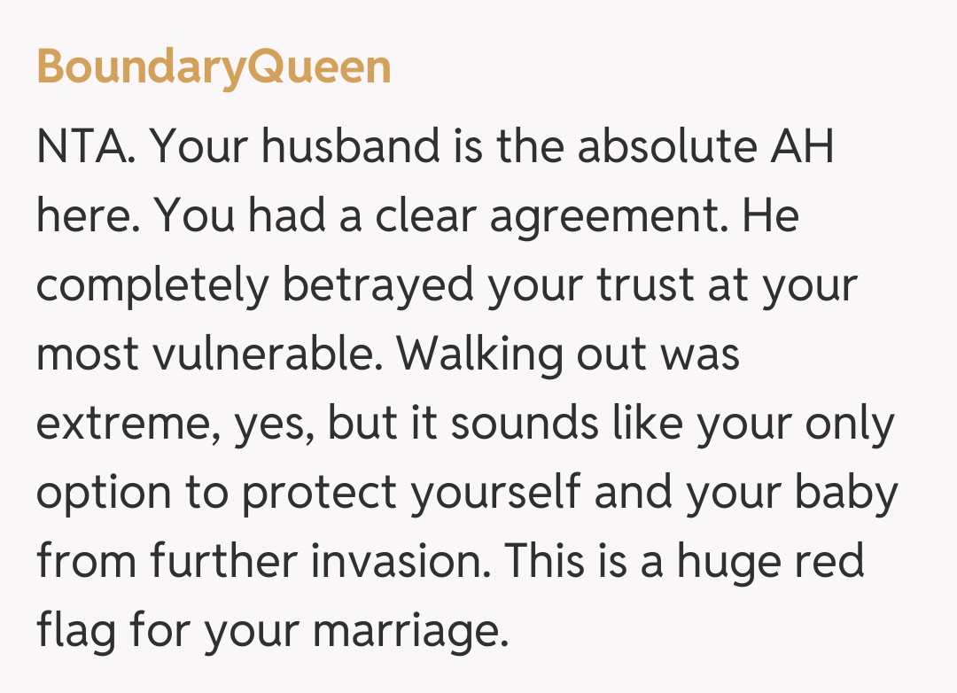 Comentariu de la BoundaryQueen