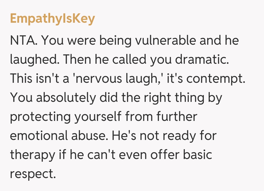 Comentariu de la EmpathyIsKey