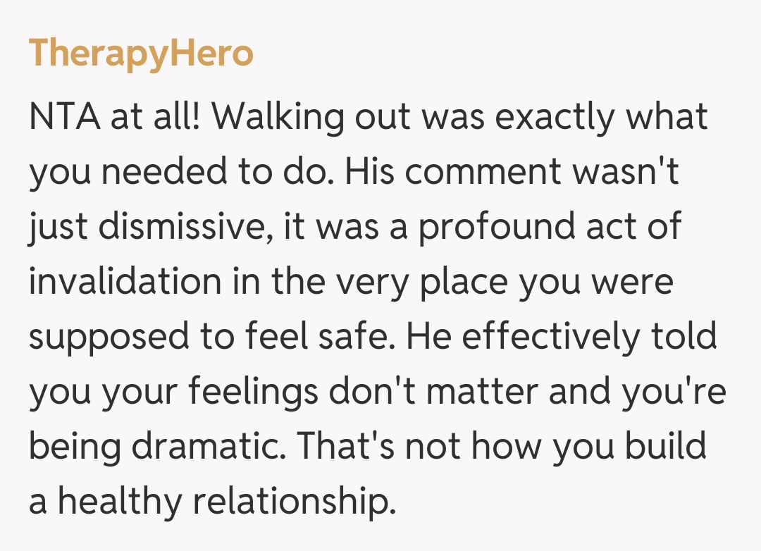 Comentariu de la TherapyHero