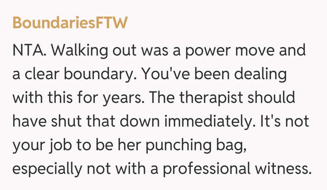 Comentariu de la BoundariesFTW