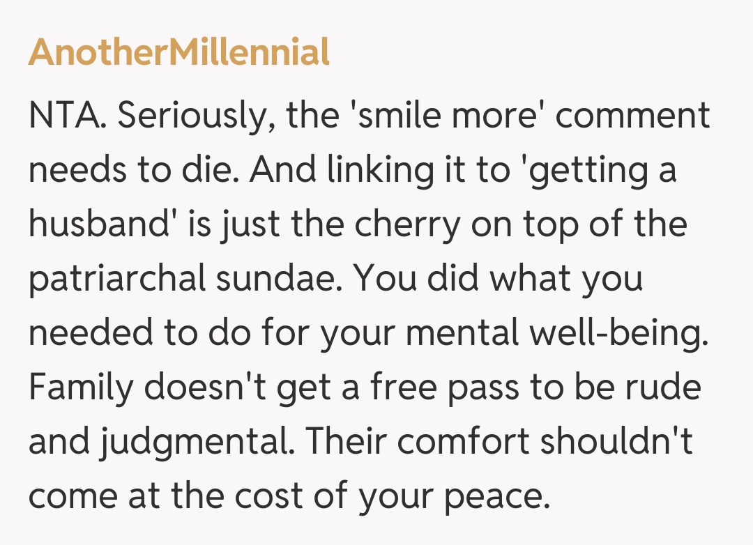 Comentariu de la AnotherMillennial