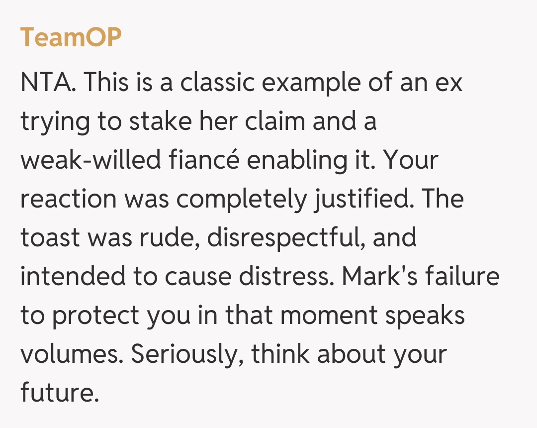 Comentariu de la TeamOP