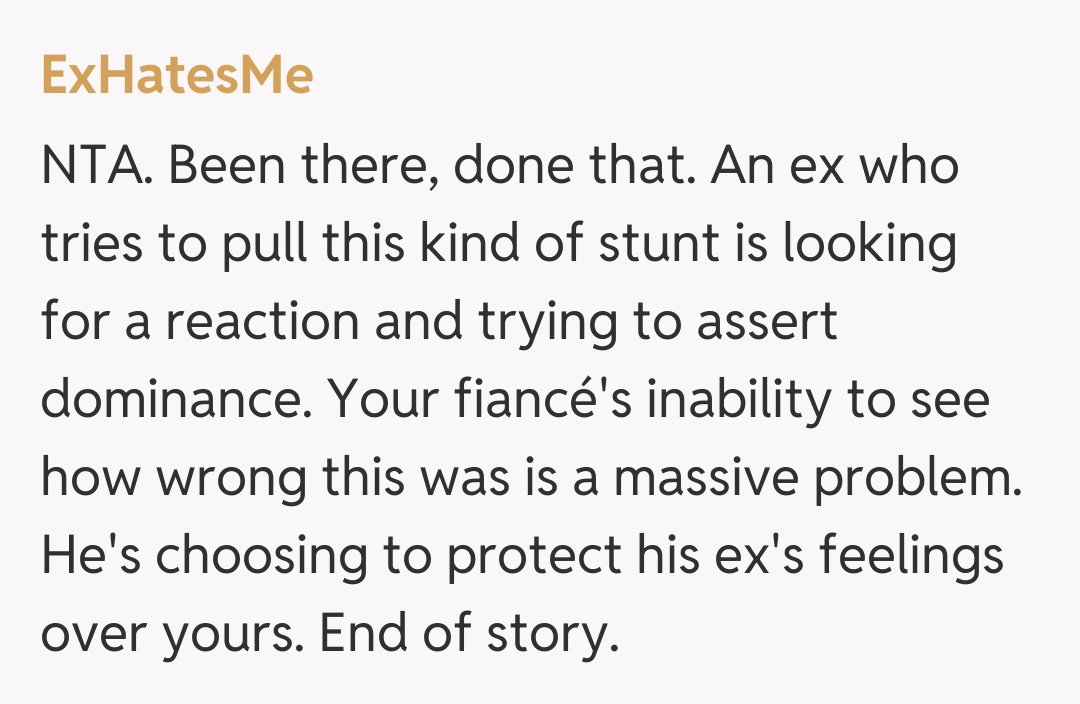 Comentariu de la ExHatesMe