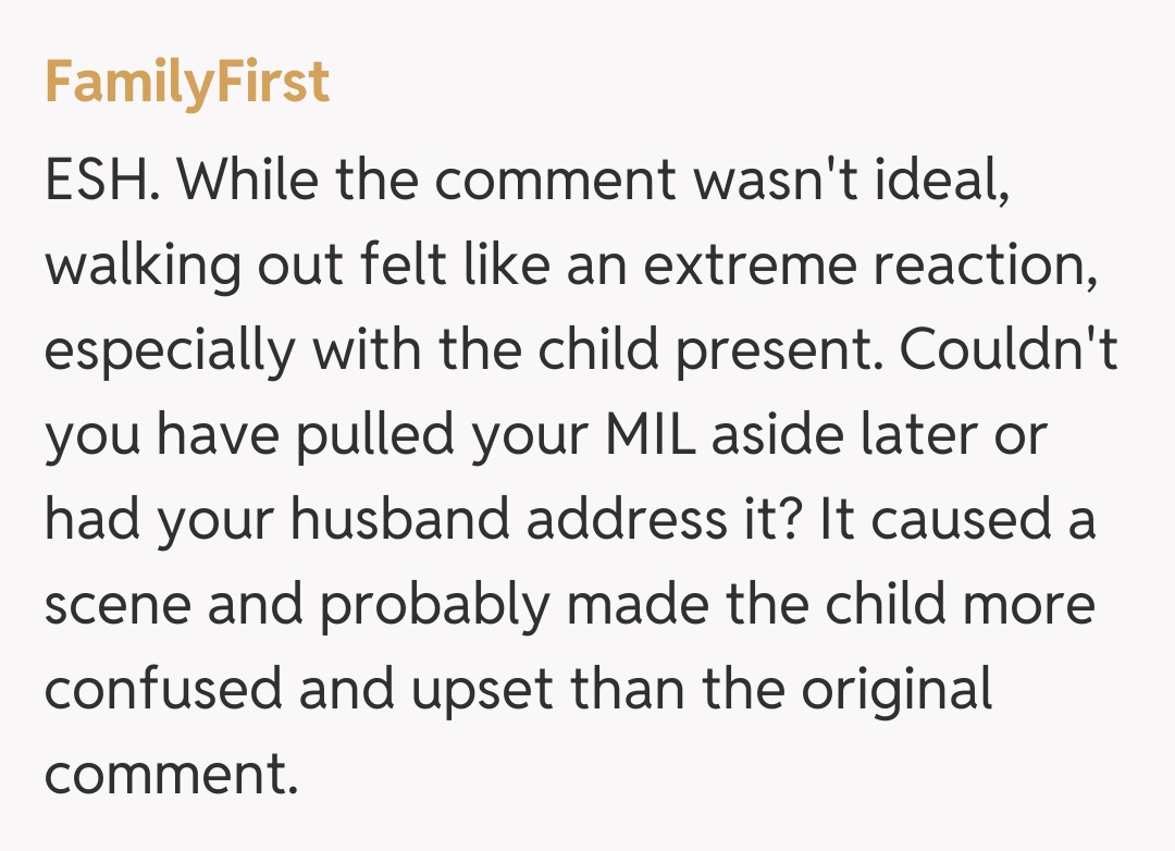 Comentariu de la FamilyFirst