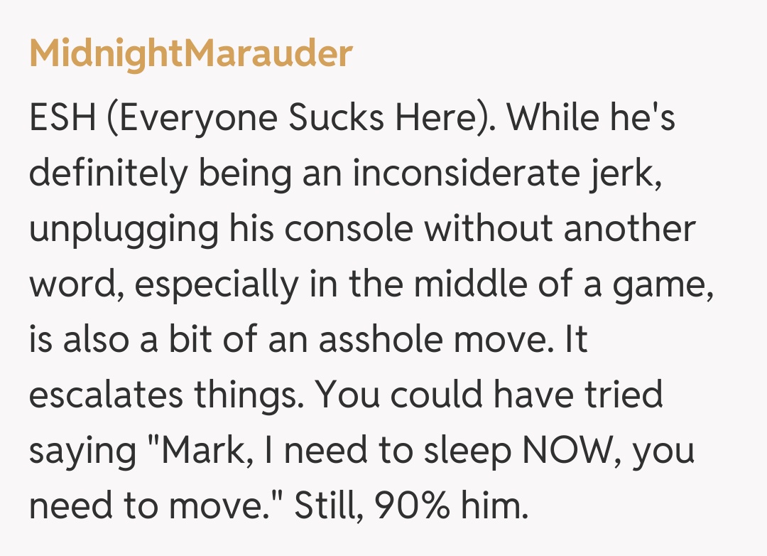 Comentariu de la MidnightMarauder