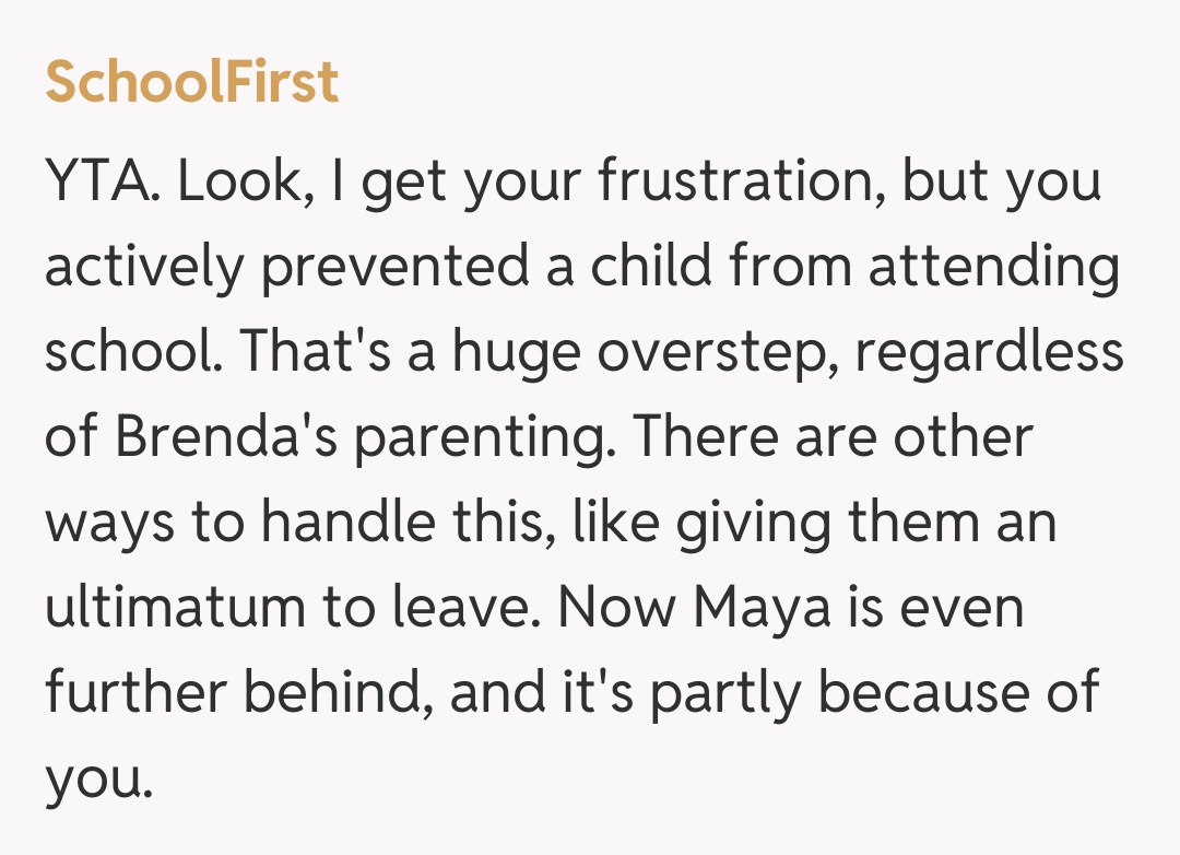 Comentariu de la SchoolFirst