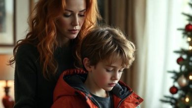 Photo of A Christmas That Changed Everything When a Mother Chose Her Child Over Tradition