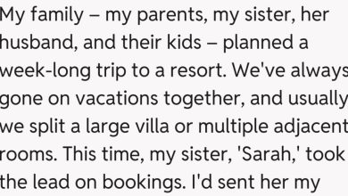 Photo of AITA for canceling a family vacation after finding out they booked me a separate “budget hotel”?