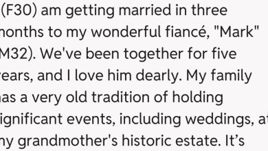 Photo of AITA for refusing to let my 300 lb fiancé sit in the front row at our wedding because the chairs are antique?