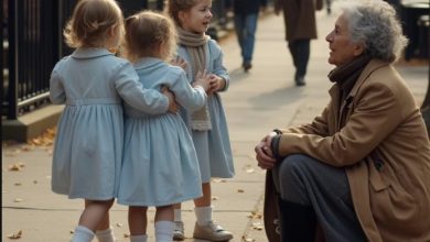 Photo of Three Blind Sisters Ran to a Stranger in the City Square — What Their Father Discovered Changed Everything