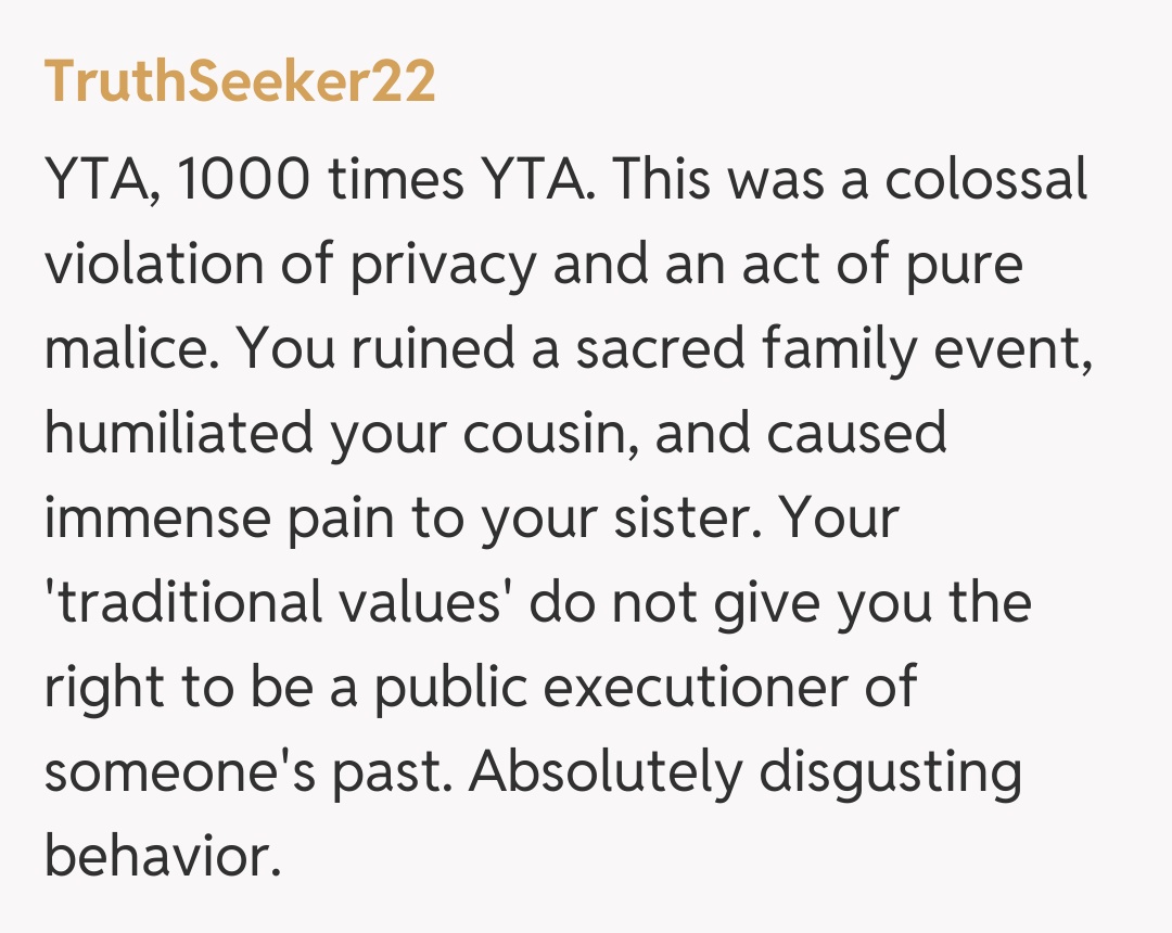 Comentariu de la TruthSeeker22